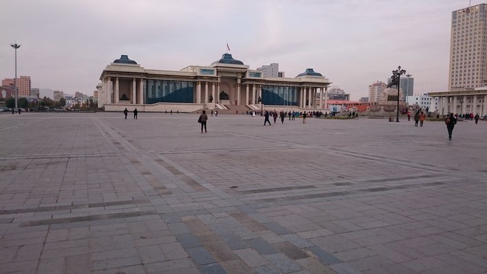 チンギスハーン広場