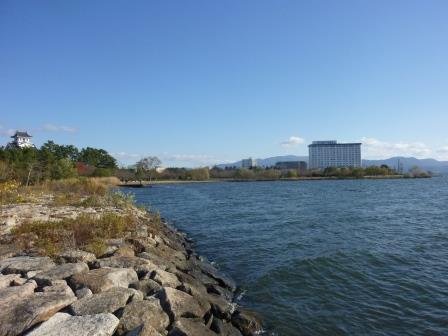調査水域遠景 調査水域遠景