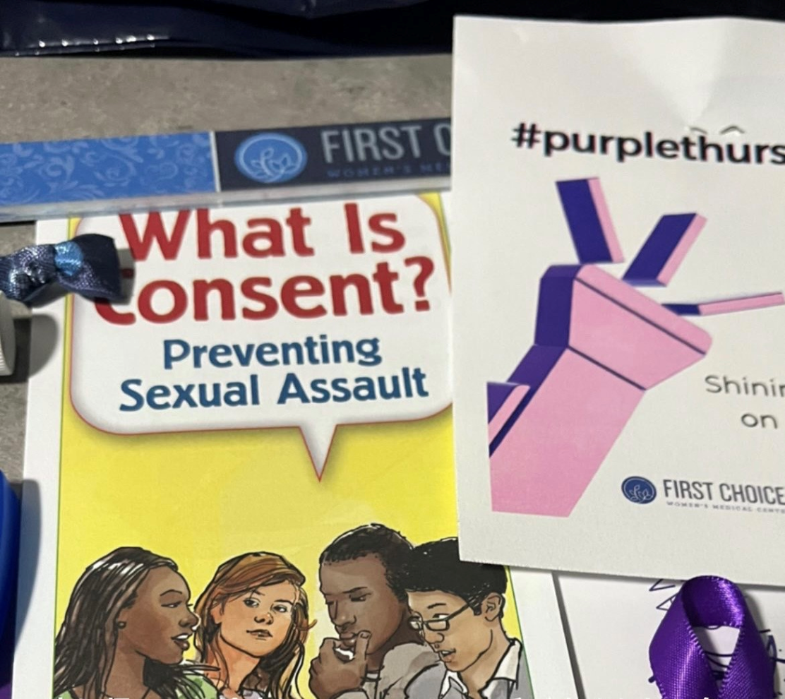 留学先で配っていた性的同意に関する啓発グッズ