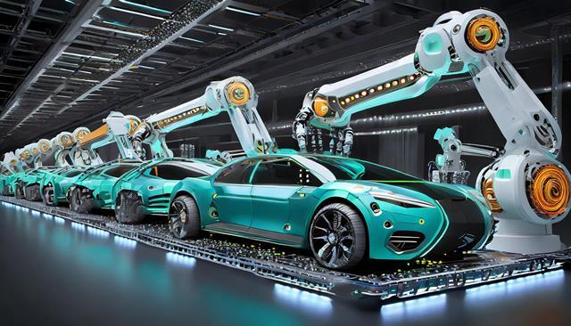 近未来自動車工場