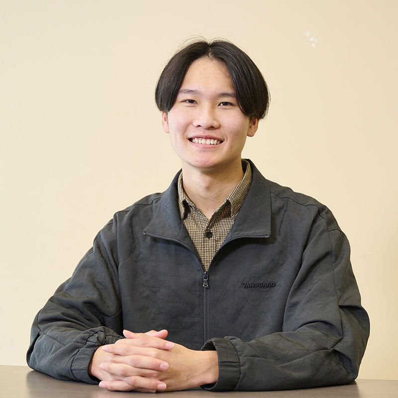 環境科学部環境建築デザイン学科袋谷奏斗さん