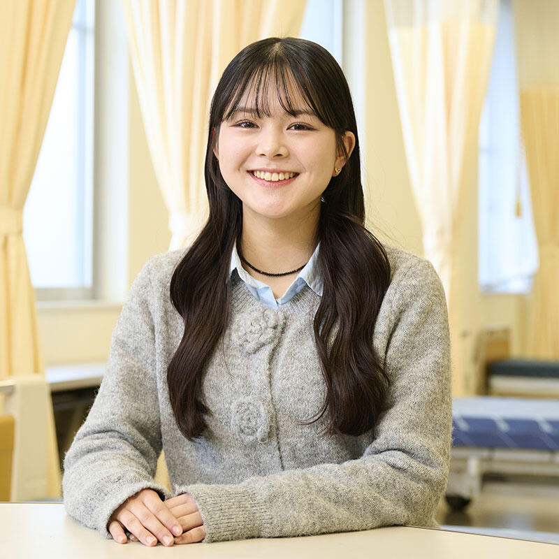 人間看護学部人間看護学科谷口日向子さん