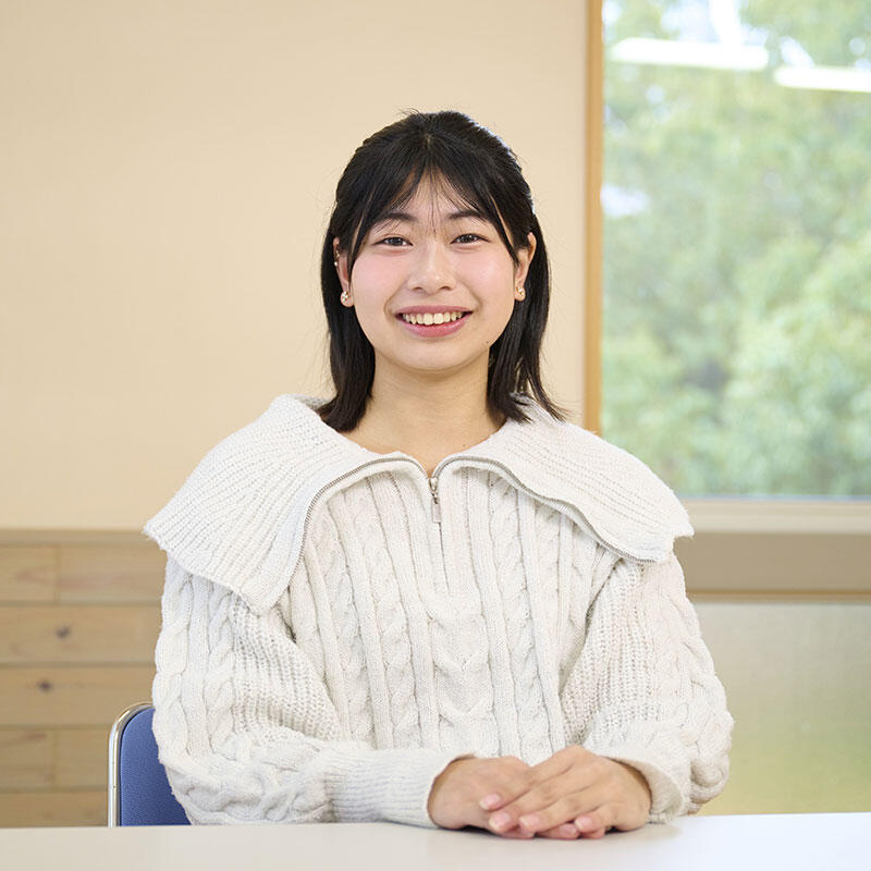 人間文化学部地域文化学科南畑可乃さん