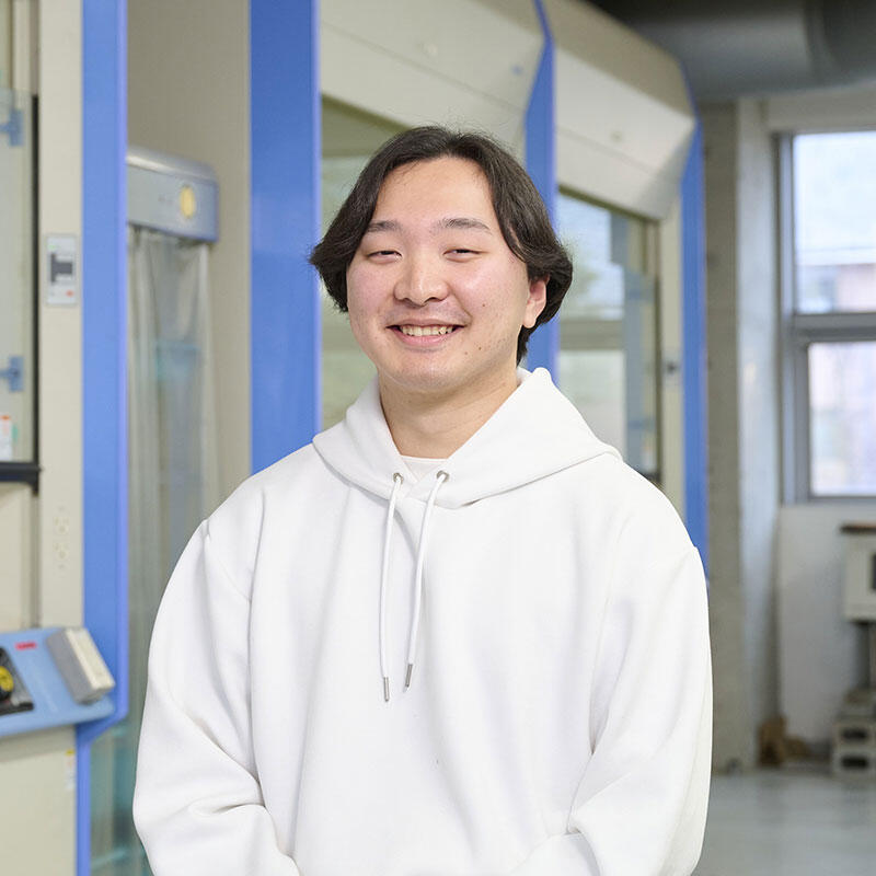 工学部材料化学科豊田達朗さん