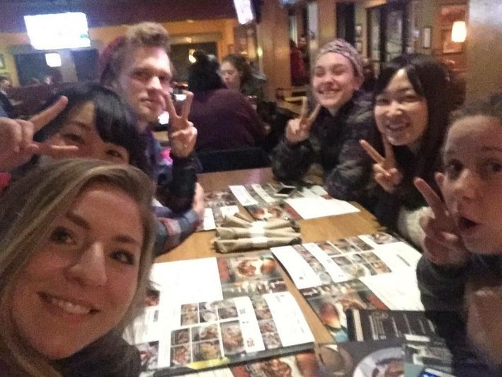 USPに留学していたみんなと再会 USPに留学していたみんなと再会