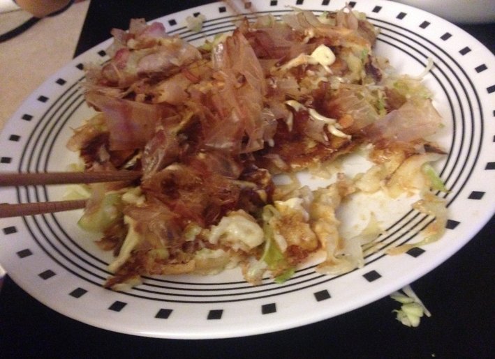 友達の家でお好み焼きパーティ 友達の家でお好み焼きパーティ