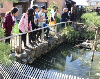 留学生複数人と地域の方で散策その３