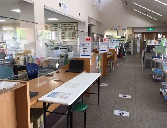 学生支援センター窓口の様子(1)