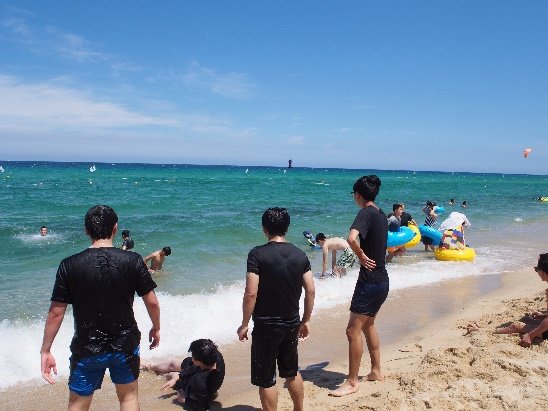 江陵の海 江陵の海