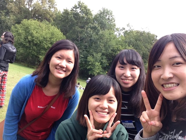Japan clubのBBQにて Japan clubのBBQにて