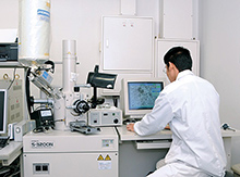 材料科学科走査型電子顕微鏡